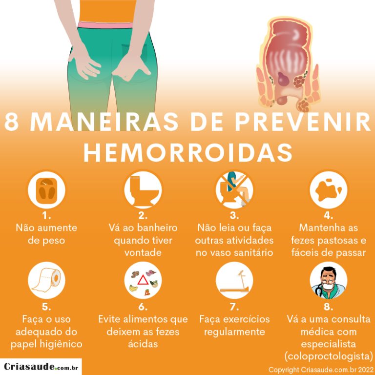 8 Maneiras De Prevenir Hemorroidas - Dicas De Um Especialista | Criasaude